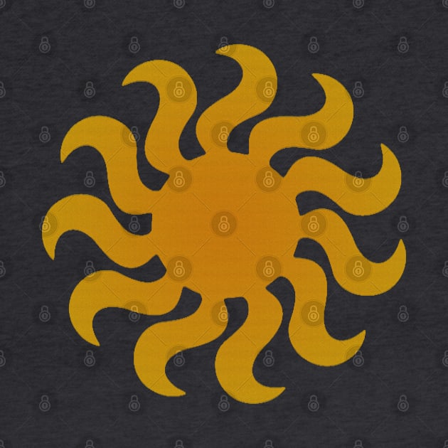 Knitted sun by happyantsstudio